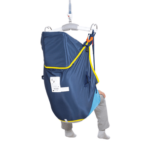 Poly Slip With Head Support Back View - Universal Sling Disposable Slings by Handicare | Wheelchair Liberty