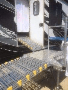 Portable Camper / RV Ramp System by Roll-A-Ramp | Wheelchair Liberty