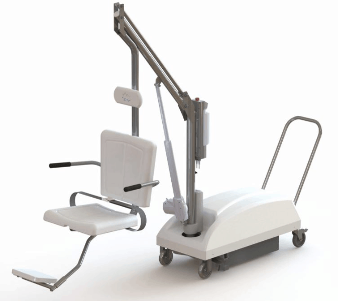 Portable Motion Trek BP300 Deluxe ADA Compliant Pool Lift by Spectrum Aquatics | Wheelchair Liberty