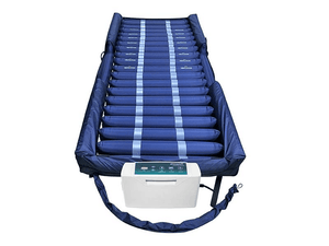 Protekt® Aire 4600DXAB | Low Air Loss/Alternating Pressure Mattress System with Digital Pump | Raised Side Air Bolsters + Cell-On-Cell Support Base by Proactive Medical | Wheelchair Liberty 