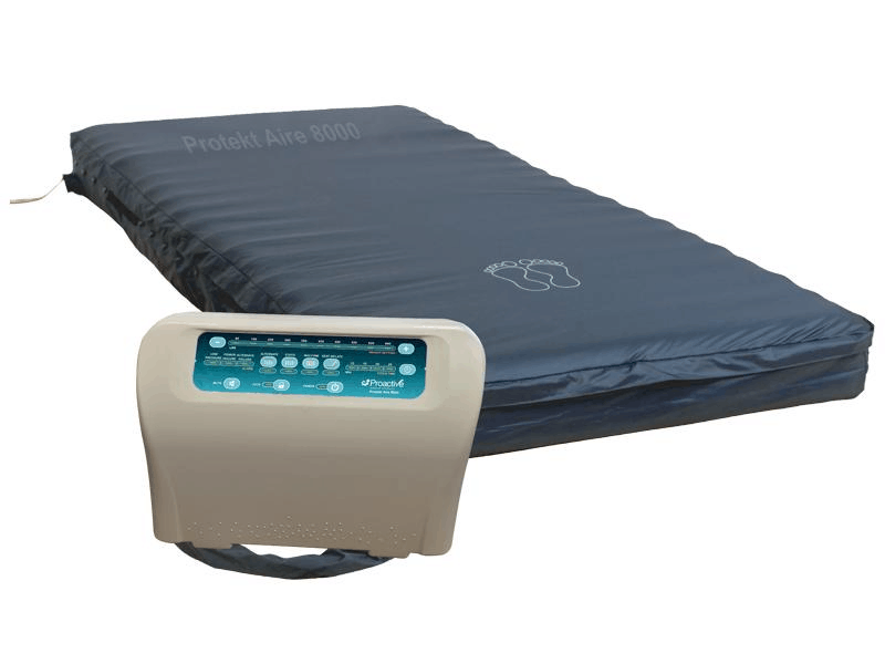 Protekt® Aire 8000 | Low Air Loss/Alternating Pressure Bariatric Mattress System by Proactive Medical | Wheelchair Liberty 