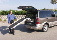 Easy To Fold To Store - Rear Door Van Ramp for Scooters and Wheelchairs by PVI | Wheelchair Liberty