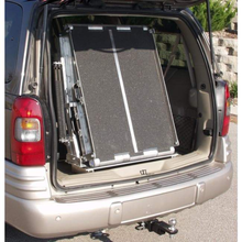  Folded In - Rear Door Van Ramp for Scooters and Wheelchairs by PVI | Wheelchair Liberty