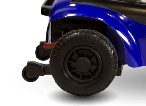 Rear Tires With Anti-Tipping Wheels - Scootie 4-Wheel Electric Scooter by Shoprider | Wheelchair Liberty