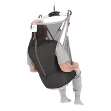 Rear View Polyester Net Divided - FlexibleSling Universal Slings By Handicare | Wheelchair Liberty