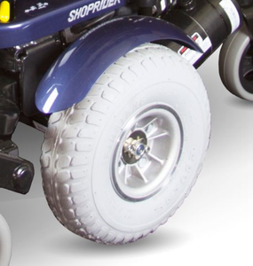 Rear Tires - XLR Plus Power Wheelchair by Shoprider | Wheelchair Liberty