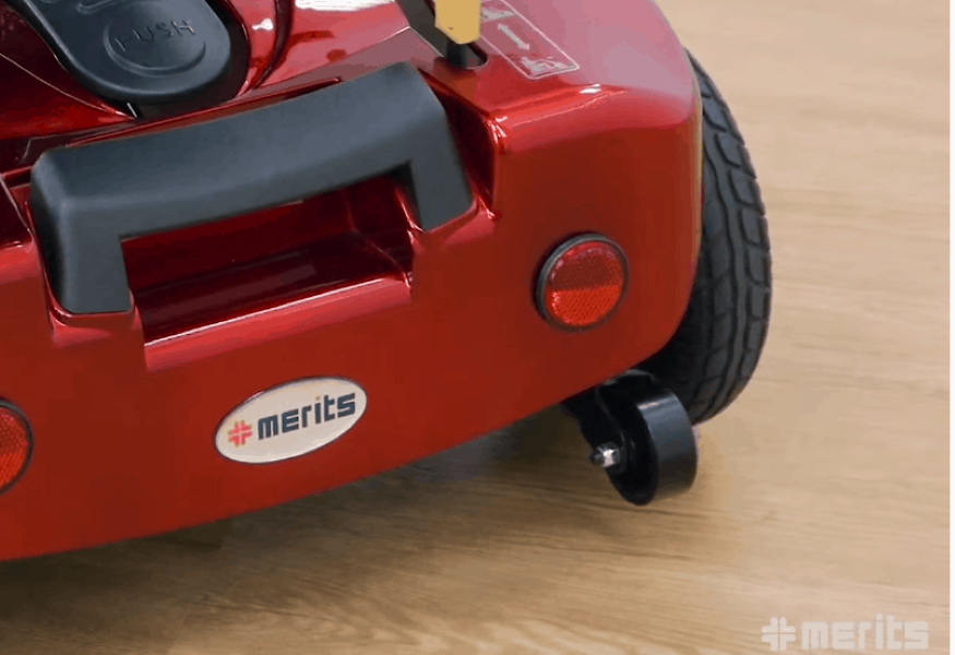 Ati-Tilt Wheels - Roadster Deluxe S731 Electric Scooter by Merits | Wheelchair Liberty