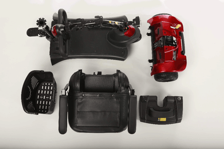 Dismantled Parts - Roadster Deluxe S731 Electric Scooter by Merits | Wheelchair Liberty