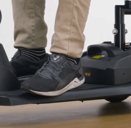 Foot Area - Roadster Deluxe S731 Electric Scooter by Merits | Wheelchair Liberty