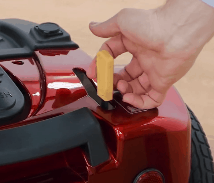 Free Wheel Lever - Roadster Deluxe S731 Electric Scooter by Merits | Wheelchair Liberty