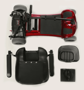 Dismantled Parts - Roadster Mini 4 Electric Scooter S740 by Merits | Wheelchair Liberty
