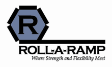 Roll-A-Ramp Logo - Manual Folding Van / Vehicle Ramp by Roll-A-Ramp | Wheelchair Liberty