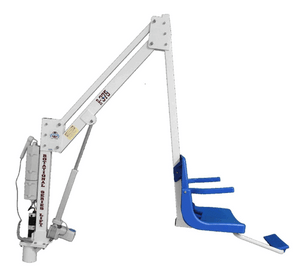 Rotational Series Electric Pool Lift R-375 iIde View -  by Global Lift Corp. | Wheelchair Liberty