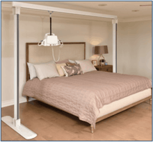 Bedroom application - Savaria Portable Patient Lift Motor by EZ-ACCESS | Wheelchair Liberty