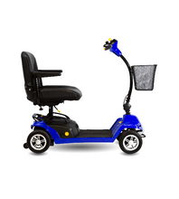 Side View - Escape 4-Wheel Electric Scooter by Shoprider | Wheelchair Liberty