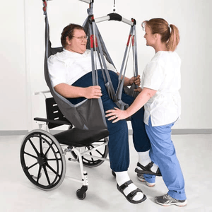 Side View - BariSling Specialty Slings By Handicare | Wheelchair Liberty