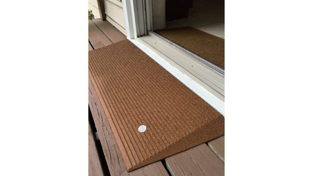 Side View - TRANSITIONS® Angled Entry Mats by EZ-ACCESS® | Wheelchair Liberty