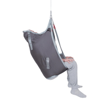 Side View Polyester - Universal High Back Patient Sling for Handicare Patient Lifts - Wheelchair Liberty