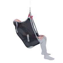 Side View polyester Net - HighBack Universal Slings By Handicare From Wheelchair Liberty