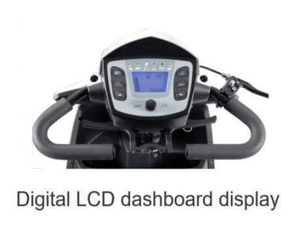 Silverado Extreme 4-Wheel Full Suspension Electric Scooter S941L - Digital LCD Display