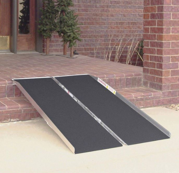 Ramp 2 - Single Fold Portable Wheelchair and Scooter Ramp by PVI ...