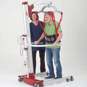 Sling Connected to Manual Lift - Molift Rgo Sling Ambulating Vest - Patient Sling for Molift Lifts by ETAC | Wheelchair Liberty