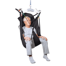 Sling Space With Head Support Front View - Universal Sling Disposable Slings by Handicare | Wheelchair Liberty