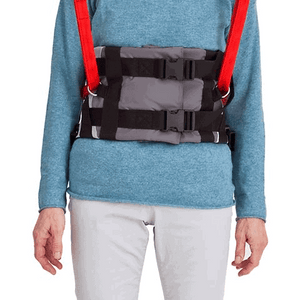 Sling Support On User - Molift Rgo Sling Ambulating Vest - Patient Sling for Molift Lifts by ETAC | Wheelchair Liberty