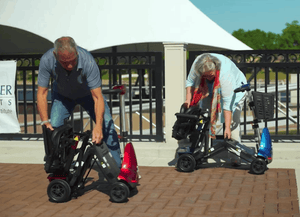 Solax Mobie Plus Electric Folding Scooter - Easy To Fold- by Enhance Mobility | Wheelchair Liberty 