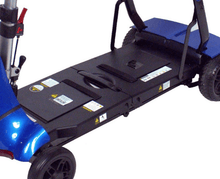 Solax Mobie Plus Electric Folding Scooter - Foot Area - by Enhance Mobility | Wheelchair Liberty 