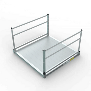 Solid Metal Surface - PATHWAY® 3G Modular Access System Solo Kits Wheelchair Ramp by EZ-ACCESS® | Wheelchair Liberty 