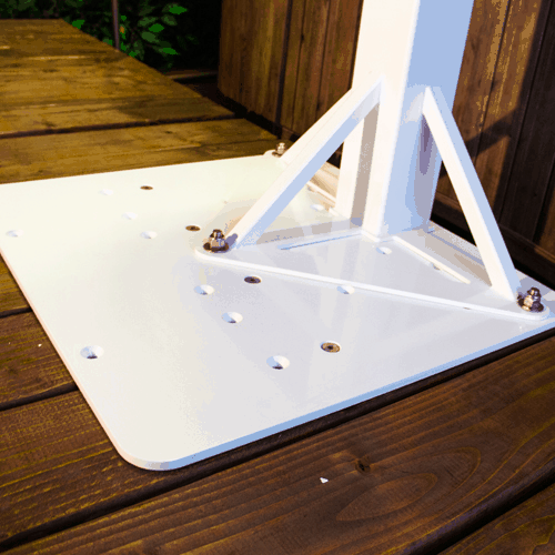 Wood Deck Anchored - The Spa Lift Elite™ Pool Lift by Aqua Creek | Wheelchair Liberty