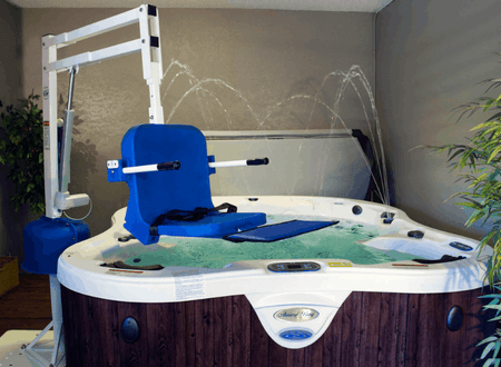 The Spa Lift Ultra Pool Lift by Aqua Creek | Wheelchair liberty