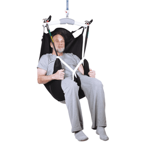 Spacer With Head Support View - Deluxe Hammock Sling Hammock Slings By Handicare | Wheelchair Liberty