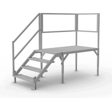 Stairs - FORTRESS® OSHA STAIR SYSTEM By EZ-ACCESS | Wheelchair Liberty 