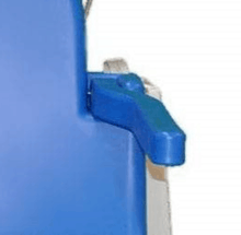 Armrest Front View - Superior Series Electric Pool Lift S-350 by Global Lift Corp. | Wheelchair Liberty 