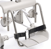 Swift Mobil Tilt-2 Shower Commode Chair - Adjustable Foot Rest