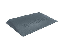 TAEMGRY022.5 TRANSITIONS® Rubber Angled Welcome Mats by EZ-Access | Wheelchair Liberty