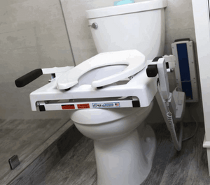 TILT® Toilet Incline Lift Battery Powered by EZ-Access  | Wheelchair Liberty