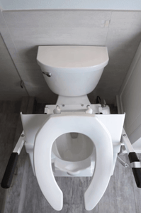 TILT® Toilet Incline Lift Inclined Top View EZ-Access | Wheelchair Liberty