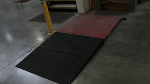 TRANSITIONS® Modular Entry Mat Used For Platform by EZ Access | Wheelchair Liberty