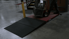 TRANSITIONS® Modular Entry Mat Used For Trolly To Platform by EZ Access | Wheelchair Liberty