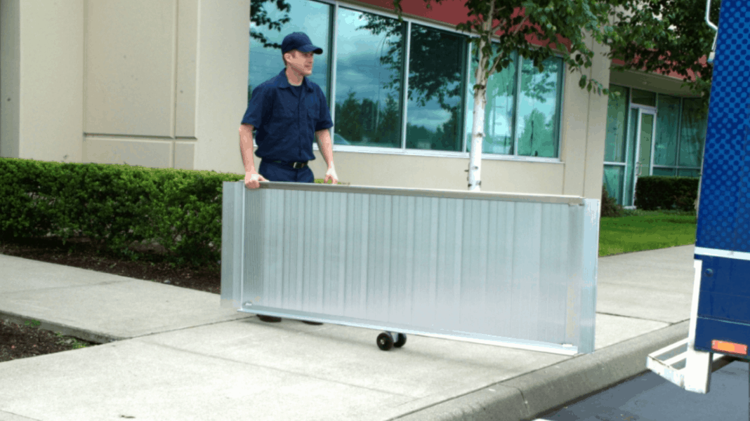 TRAVERSE™ Portable Walk Ramp With Wheels For Transport by EZ-Access ...