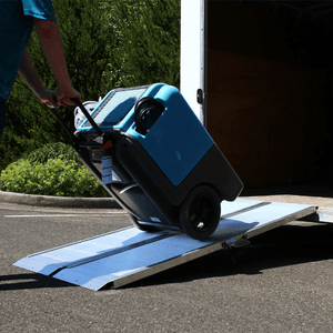 TRAVERSE Singlefold Edgeless Portable Ramp On Cargo Truck | Wheelchair Liberty