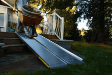 TRAVERSE Singlefold Ramp Used Over Stairs By EZ-Access | Wheelchair Liberty
