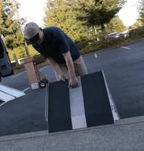 Top View - TRAVERSE™ Curb Plate Portable Ramp by EZ-Access | Wheelchair Liberty