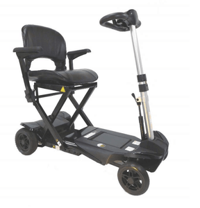 Transformer Folding Electric Scooter - Black -  by Enhance Mobility | Wheelchair Liberty 