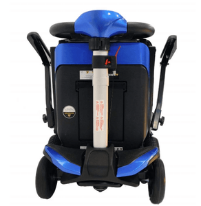 Transformer Folding Electric Scooter - Folded Blue - by Enhance Mobility | Wheelchair Liberty