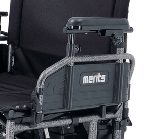 Armrest - Travel Ease Commuter Folding Power Wheelchair P101 by Merits | Wheelchair Liberty