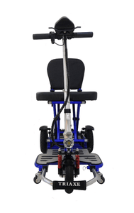 Triaxe CRUZE Scooter - Front View Blue -  -  by Enhance Mobility | Wheelchair Liberty